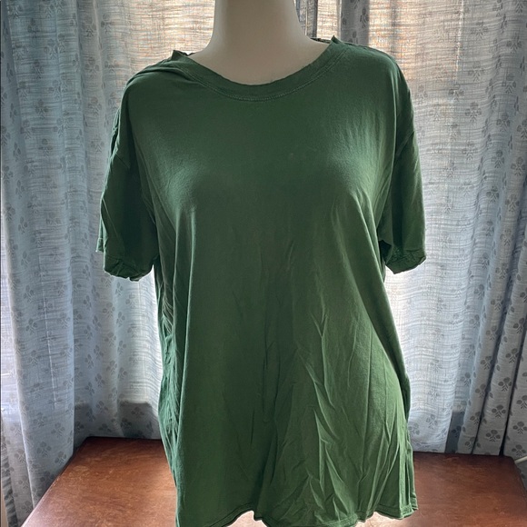 Free people movement tunic green tshirt - Picture 1 of 4
